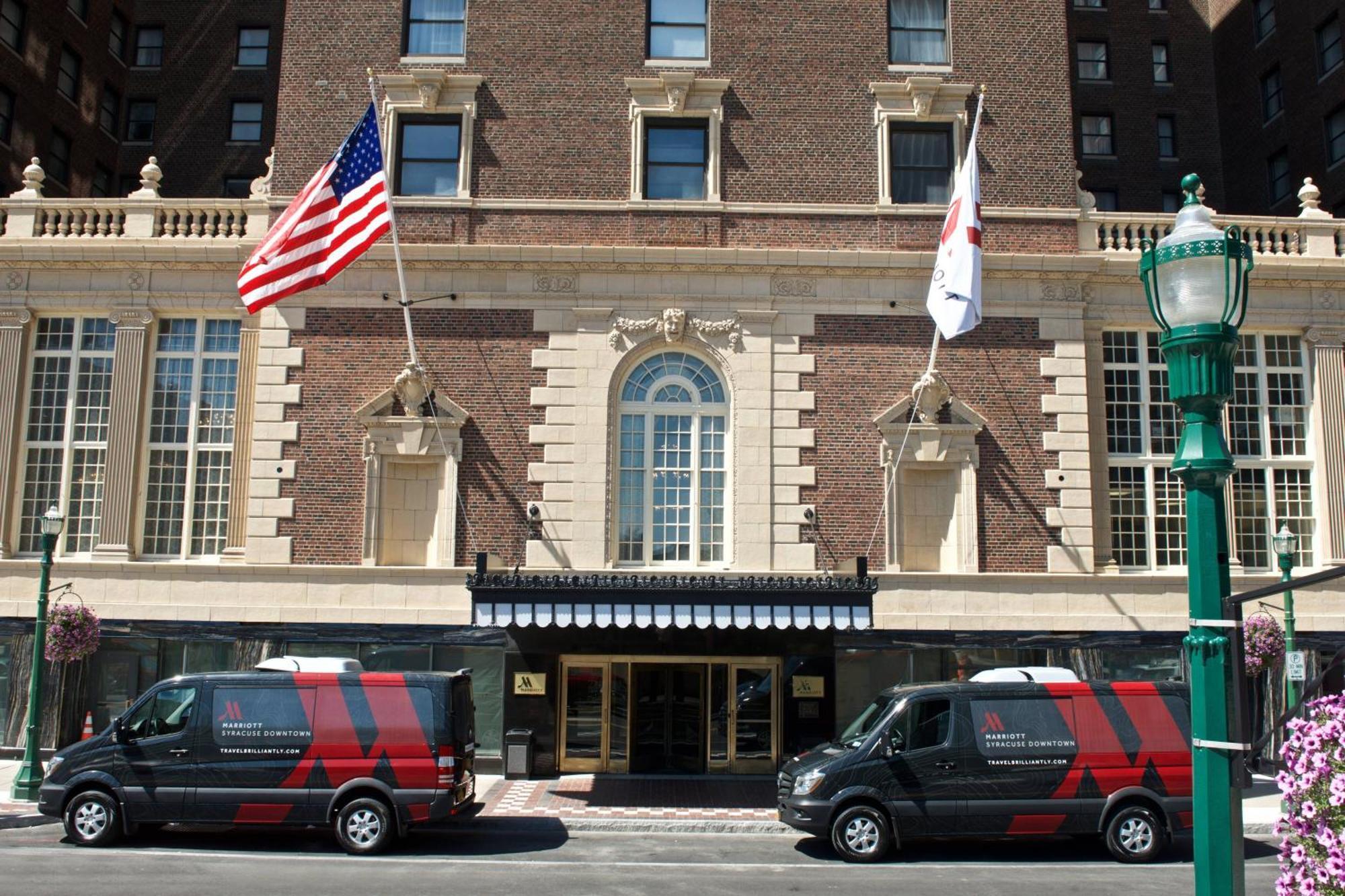 Marriott Syracuse Downtown Ξενοδοχείο Εξωτερικό φωτογραφία